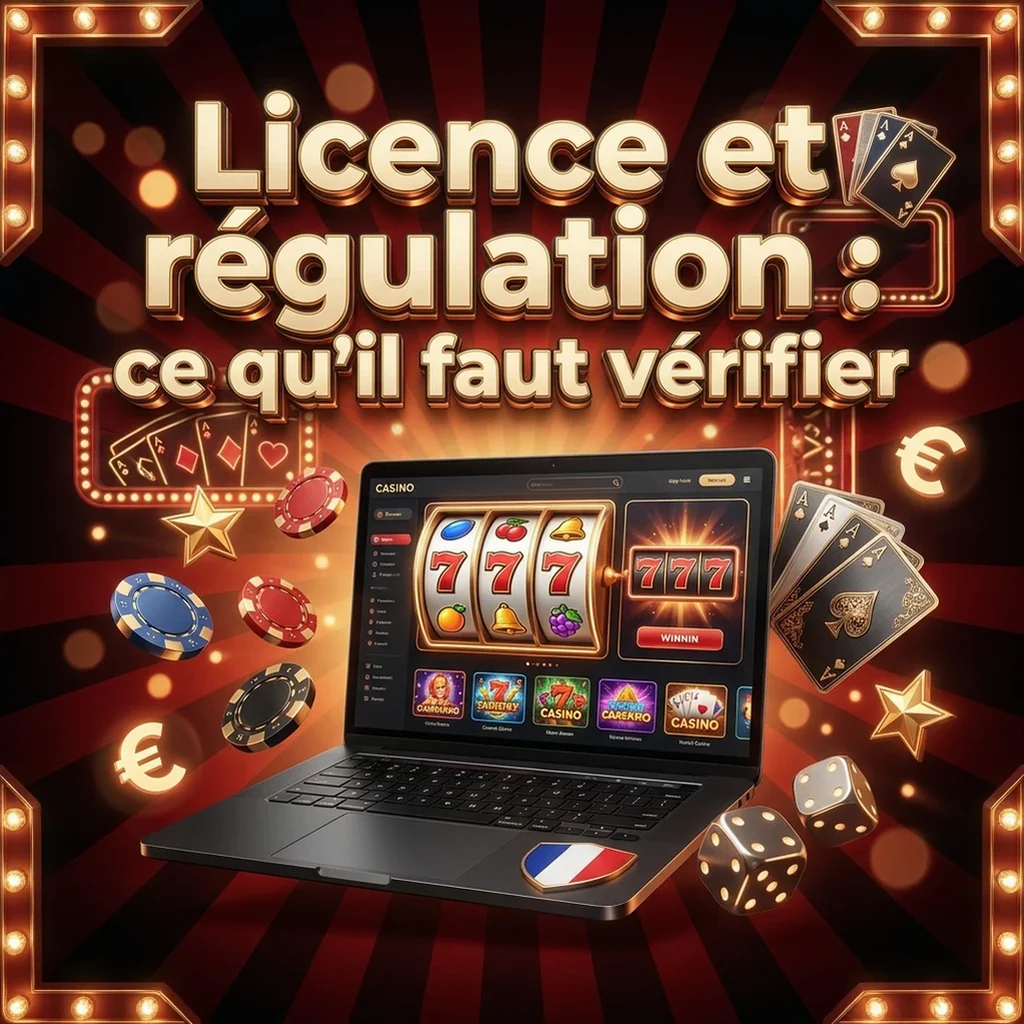 Licence et régulation : ce qu'il faut vérifier